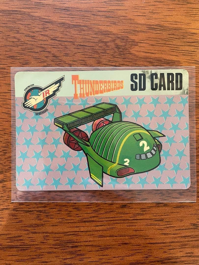 【激レア】　サンダーバードカード　SD CARD サンダーバードカード SD CARD 激レア】 サンダーバードカード SD CARD